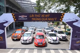 Chương trình lái thử xe Chevrolet sẽ diễn ra tại 11 tỉnh thành ở nước ta. (Ảnh: GMV cung cấp)