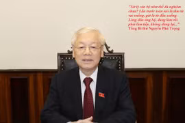 Lời chia sẻ của người đứng đầu đất nước càng trở nên thấm thía và chắc chắn “cuộc chiến chống tham nhũng” sẽ còn diễn ra như kỳ vọng của nhân dân. (Nguồn ảnh: TTXVN)