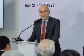 Đại sứ Cộng hòa Italy tại Việt Nam, ông Antonio Alessandro. (Ảnh: PV/Vietnam+) 