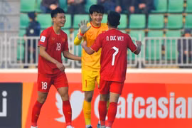 U22 Việt Nam đá giao hữu với U22 Trung Quốc sau 4 năm kể từ chiến thắng gần nhất cùng với huấn luyện viên Park Hang-seo. (Ảnh: VFF)
