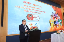 VPF mong muốn đàm phán thành công với câu lạc bộ Hoàng Anh Gia Lai trong vấn đề xung đột quyền lợi tài trợ. (Ảnh: CTV/Vietnam+) 