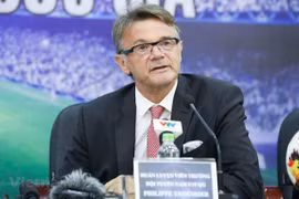 Chân dung huấn luyện viên Philippe Troussier. (Ảnh: PV/Vietnam+) 