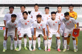 Đội hình U20 Việt Nam từng tham dự Vòng loại U20 châu Á 2023. (Ảnh: VFF) 