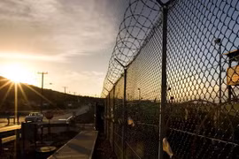 Nhà tù ở Vịnh Guantanamo. (Nguồn: AFP)