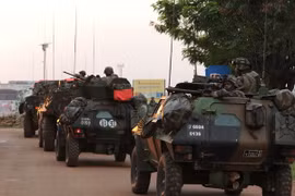 Binh sỹ Cộng hòa Trung Phi. (Nguồn: AFP/TTXVN)