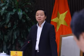Phó Thủ tướng Trần Hồng Hà phát biểu chỉ đạo. (Ảnh: Văn Điệp/TTXVN)