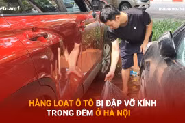 Bản tin 60s: Hàng loạt ô tô bị đập vỡ kính trong đêm ở Hà Nội