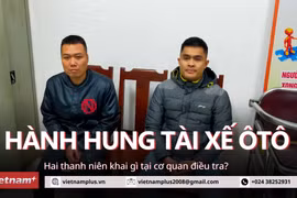 Thanh niên 'hổ báo' hành hung tài xế ôtô ở đường vành đai 2 khai gì với công an?