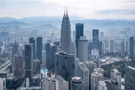 Thủ đô Kuala Lumpur của Malaysia. (Ảnh: AFP/TTXVN)