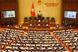 Quang cảnh phiên khai mạc kỳ họp. (Ảnh: TTXVN)