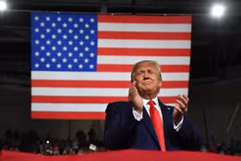 Tổng thống Mỹ Donald Trump. (Ảnh: AFP/TTXVN)