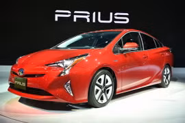 Một mẫu xe Prius của Toyota. (Nguồn: AFP/TTXVN)