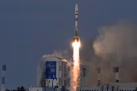 Vụ phóng thử tên lửa đạn đạo liên lục địa Hwasong-15. (Nguồn: AP)