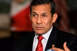 Tổng thống Peru Ollanta Humala. (Nguồn: AP)