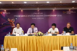 Họp báo công bố giải vô địch Golf Thế giới TPBank 2016