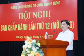 Hội nghị Ban Chấp hành Đảng bộ Khối các cơ quan Trung ương lần thứ 12