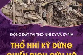 Thổ Nhĩ Kỳ dừng phần lớn chiến dịch cứu hộ các nạn nhân động đất