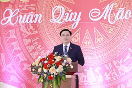 Chủ tịch Quốc hội gặp mặt đầu Xuân Quý Mão ở Văn phòng Quốc hội