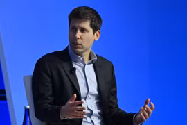 Ông Sam Altman phát biểu tại San Francisco, California, Mỹ, ngày 16/11/2023. (Ảnh: AFP/TTXVN)
