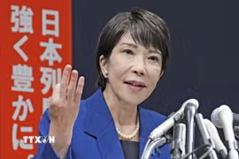 Bà Sanae Takaichi. (Ảnh: Kyodo/TTXVN)