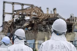 Phát hiện điểm rò rỉ nước nhiễm xạ mới tại Fukushima 