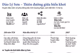 [Infographics] Đảo Lý Sơn - Thiên đường giữa biển khơi