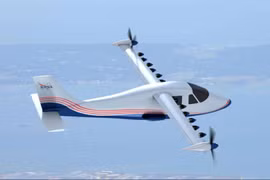 Máy bay X-57 Maxwell chạy hoàn toàn bằng điện. (Nguồn: NASA)