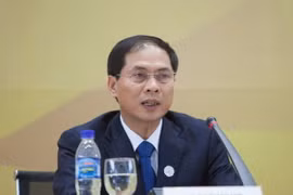 Thứ trưởng Thường trực Bộ Ngoại giao Bùi Thanh Sơn. (Ảnh: TTXVN)