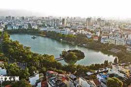 Với quy hoạch mới, Hà Nội được kỳ vọng sẽ xứng tầm là Thủ đô của một đất nước năng động, đổi mới và phát triển. (Ảnh: TTXVN)