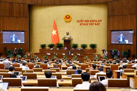 Hôm nay, Quốc hội sẽ bàn thảo nhiều nội dung quan trọng của Luật Bảo hiểm xã hội (sửa đổi). (Ảnh: TTXVN)