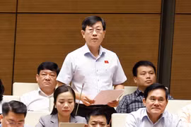 Đại biểu Nguyễn Hữu Thông, Phó đoàn đại biểu Quốc hội tỉnh Bình Thuận. (Ảnh: TTXVN)