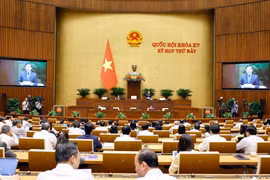Hôm nay, Quốc hội bước vào ngày làm việc thứ sáu của kỳ họp thứ 7, Quốc hội khóa XV. (Ảnh: TTXVN)