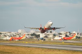 Nhu cầu đi lại trong nước và quốc tế hồi phục, Vietjet ghi nhận kết quả kinh doanh tích cực trong quý 2 và sáu tháng đầu năm 2022 (Ảnh: H.T)
