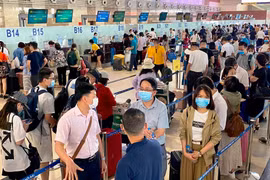 Thị trường hàng không nội địa của Việt Nam đã có sự phục hồi nhanh chóng sau dịch COVID-19. (Ảnh: CTV/Vietnam+)