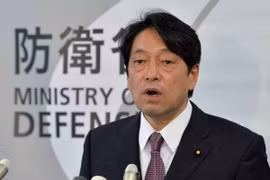 Bộ trưởng Quốc phòng Nhật Bản Itsunori Onodera. (Nguồn: AFP/TTXVN)