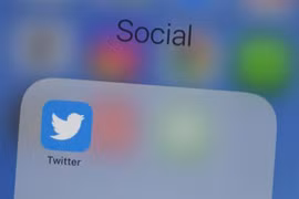 Biểu tượng của Twitter. (Ảnh: AFP/TTXVN)
