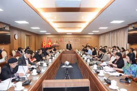 Các đại biểu tham gia hội thảo. (Ảnh: PV/Vietnam+)