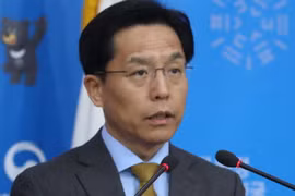 Người phát ngôn Bộ Ngoại giao Hàn Quốc Noh Kyu-duk. (Nguồn: Yonhap/TTXVN)