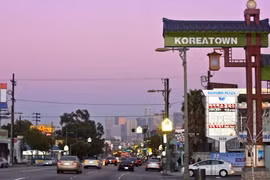 Koreatown ở Los Angeles. (Nguồn: traveller.com.au)