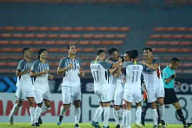 Các cầu thủ Philippines. (Nguồn: foxsportsasia)