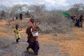 Trẻ em Somalia. (Nguồn: AFP/TTXVN)