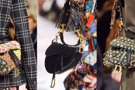 Chiếc túi Saddle hình yên ngựa, “hot hit” một thời của Dior trở lại