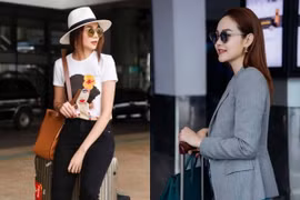 Hai cố vấn The Face Việt Nam ''đụng độ'' phong cách thời trang sân bay
