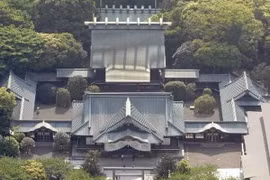 Đền Yasukuni ở Tokyo, Nhật Bản. (Nguồn: Kyodo/TTXVN)