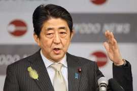 Thủ tướng Shinzo Abe. (Nguồn: Kyodo/TTXVN)