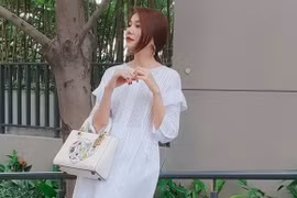 Kỳ Duyên, Mỹ Linh và Hương Giang đọ street style ngập tràn hàng hiệu