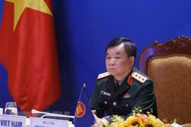 Thượng tướng Hoàng Xuân Chiến, Thứ trưởng Bộ Quốc phòng. (Ảnh: Dương Giang/TTXVN) 