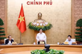 Thủ tướng Phạm Minh Chính phát biểu khai mạc phiên họp. (Ảnh: Dương Giang/TTXVN)