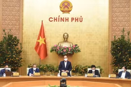 Chiều 8/2, phát biểu chỉ đạo tại cuộc họp trực tuyến của Thường trực Chính phủ về phòng, chống COVID-19, Thủ tướng Nguyễn Xuân Phúc chỉ đạo Chủ tịch UBND Thành phố Hồ Chí Minh, Hà Nội, Hải Phòng và các thành phố lớn đang có dịch được áp dụng các biện pháp