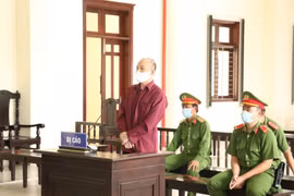 Trần Tuấn Khanh nhận mức án tử hình do phạm tội vận chuyển trái phép ma túy. (Ảnh: Bùi Giang/TTXVN)